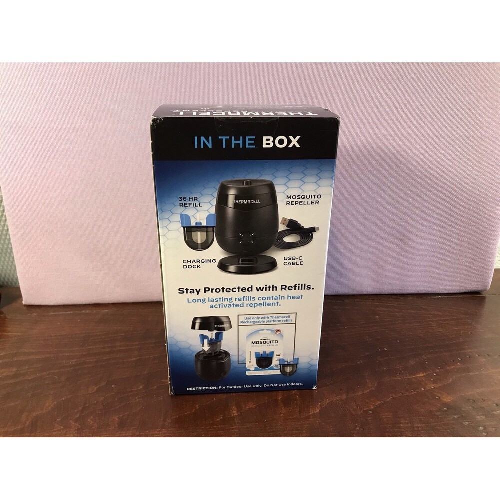 Thermacell Mosquito Repellent Diffuser 20ft Zone 36Hr Refill Dock Sealed - Picture 3 of 6
